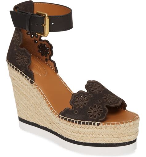 espadrille chloe shoes|chloe sandals snakeskin heel.